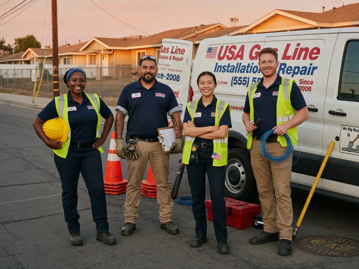 Gas Line Installation company in Harbeson, DE